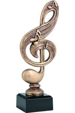 Statuetka Odlewana - Muzyka - RTY3859/BR