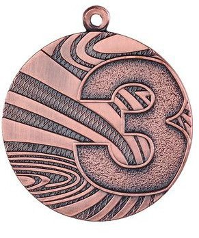 Medal Ogólny 1,2,3 Miejsce MMC6040 stalowy 40mm Medal Ogólny 1,2,3 Miejsce MMC6040 stalowy 40mm