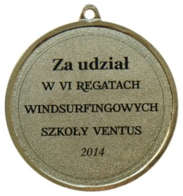 NAPIS NA MEDAL FOLIA OKRĄGŁA