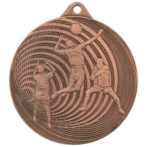 Medal siatkówka MMC3073 stalowy 70 mm Medal siatkówka MMC3073 stalowy 70 mm