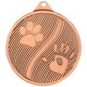 Medal zwierzęta MMC20050 stalowy 50mm