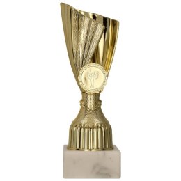 Puchar plastikowy złoty 9220