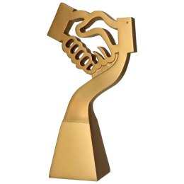 Statuetka Odlewana - Uścisk Dłoni - RP5014-23/G