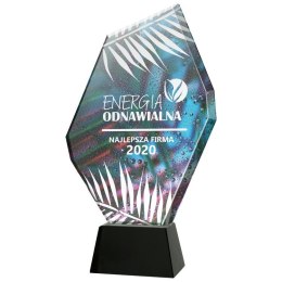 Trofeum szklane z Etui C069