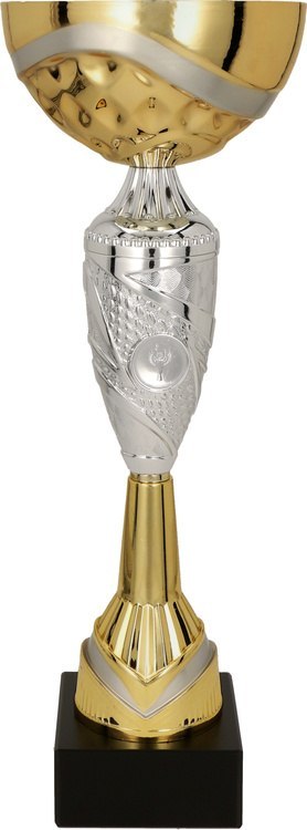 Puchar metalowy złoto-srebrny z przykrywką RAMIRA Puchar metalowy złoto-srebrny z przykrywką RAMIRA