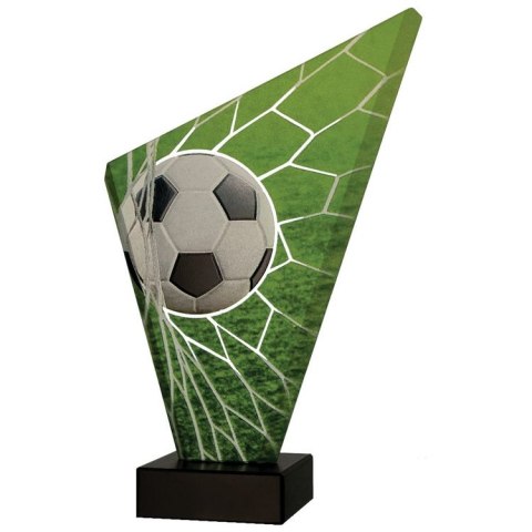 Trofeum szklane Piłka Nożna TG1-C/SOC2 czarny postument