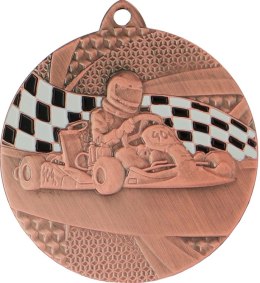 Medal brązowy gokart - medal stalowy