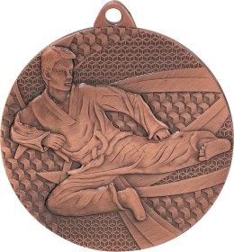 Medal brązowy- karate - medal stalowy
