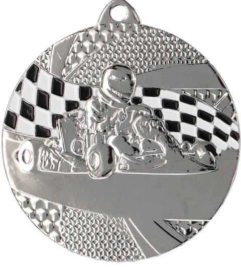 Medal srebrny gokart - medal stalowy Medal srebrny gokart - medal stalowy