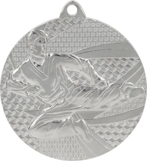 Medal srebrny- karate - medal stalowy Medal srebrny- karate - medal stalowy
