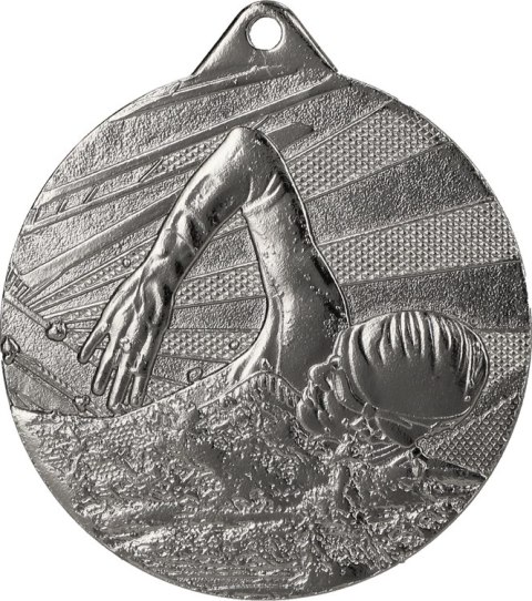 Medal srebrny pływanie Medal srebrny pływanie