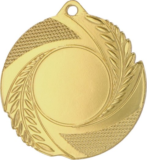 Medal złoty ogólny z miejscem na emblemat 25 mm - medal stalowy Medal złoty ogólny z miejscem na emblemat 25 mm - medal stalowy