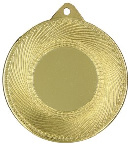 Medal złoty ogólny z miejscem na emblemat 25 mm - stalowy