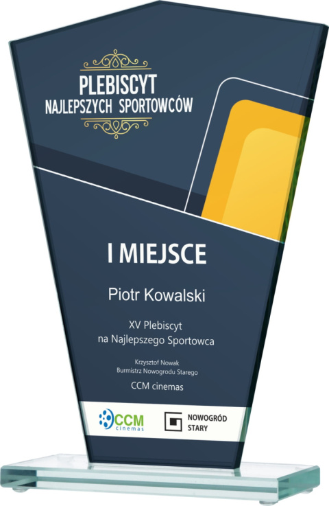 Trofeum szklane GS113 Trofeum szklane GS113
