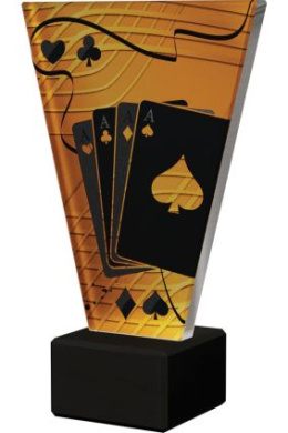 Trofeum szklane - Karty VL1/CAR/BK