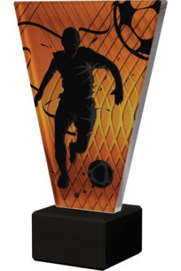 Trofeum szklane - Piłka Nożna VL1/SOC2/BK