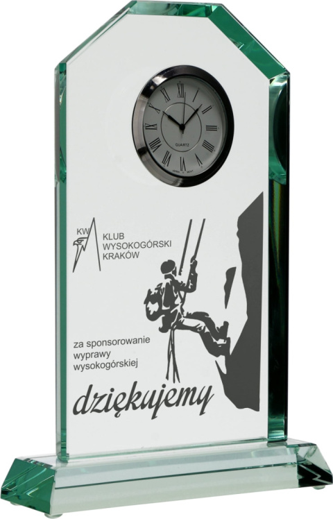Trofeum szklane z Etui G029 Trofeum szklane z Etui G029